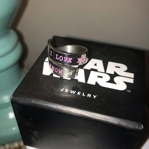 Star Wars Exclusive “I love you, I know” ring